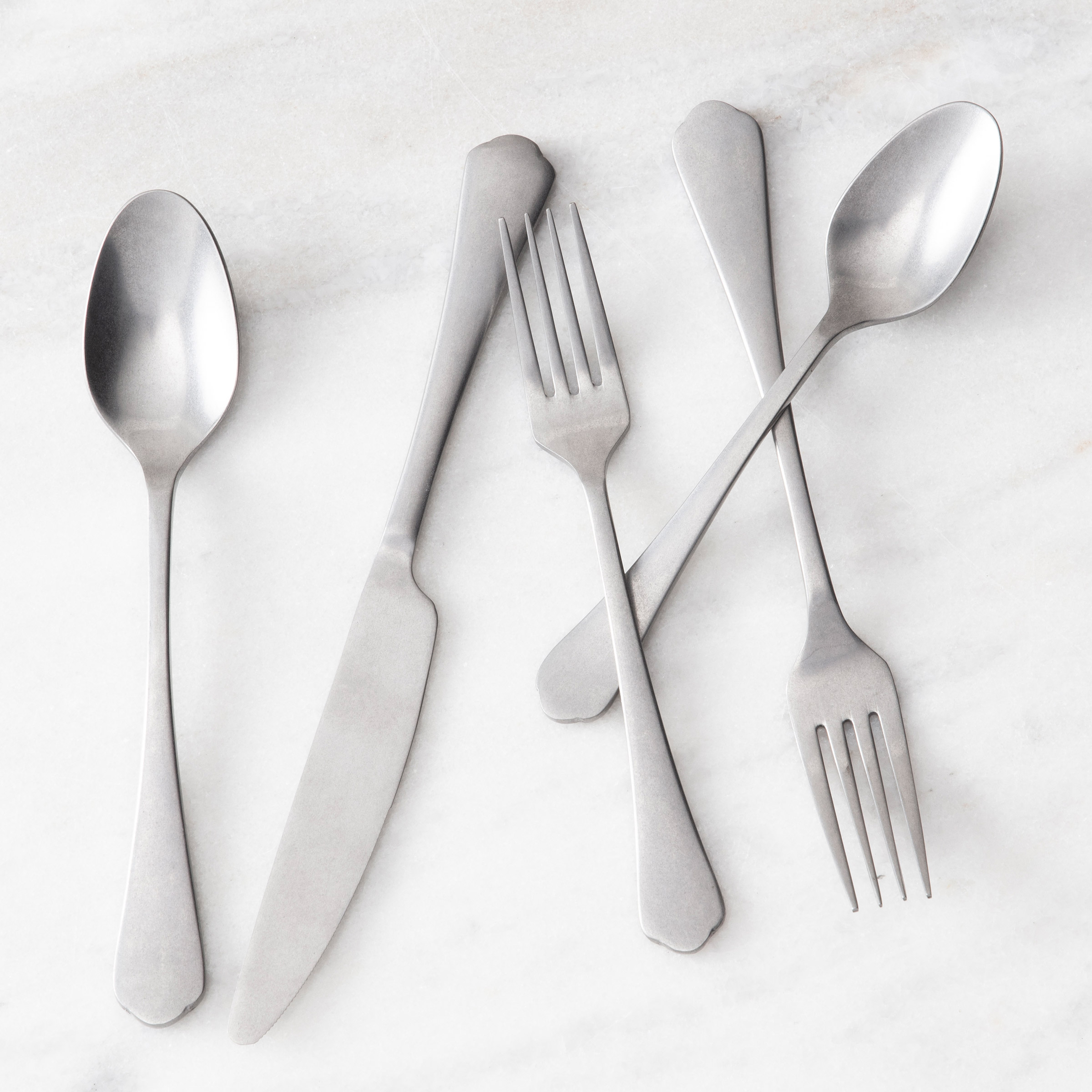 Fortessa Ellsie Antiqued 20-piece Flatware Set