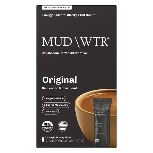 MUD\WTR SUPERFUNCTIONAL COFFEE ALTERNATIVE 32CT