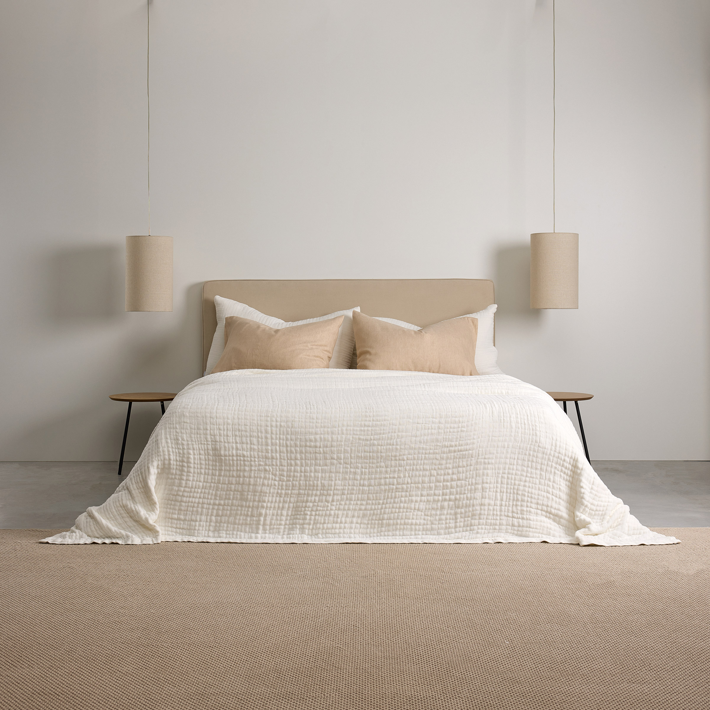 House & Home by Lynda Reeves European Collection - Layered Muslin Blanket & Shams Set