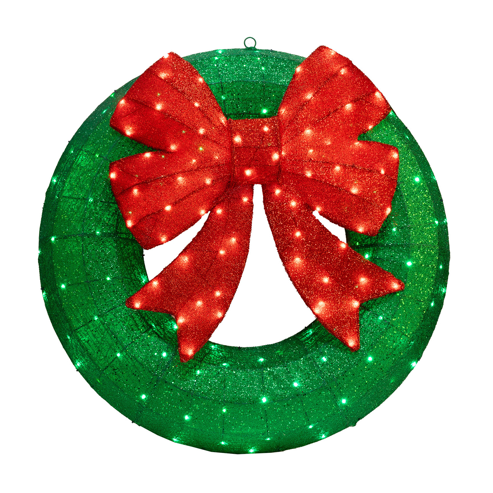 Holiday Wreath with Bow 91.44 cm (36 in) | Costco