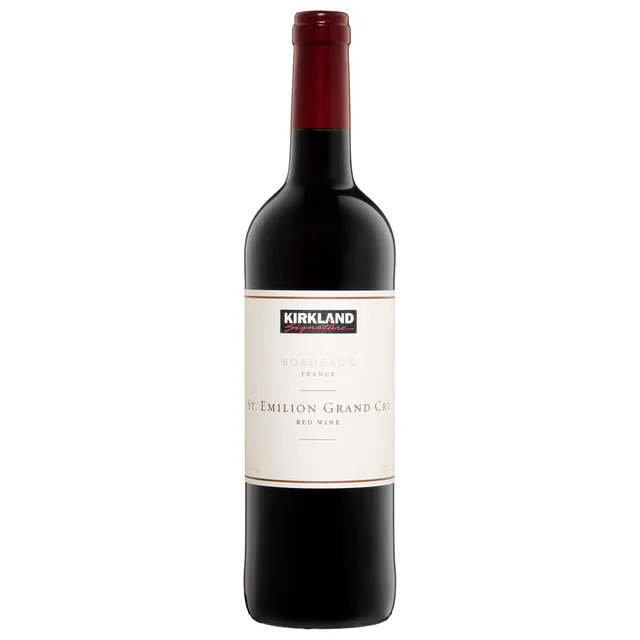 KIRKLAND SIGNATURE ST. EMILION BORDEAUX FRANCE 750ML