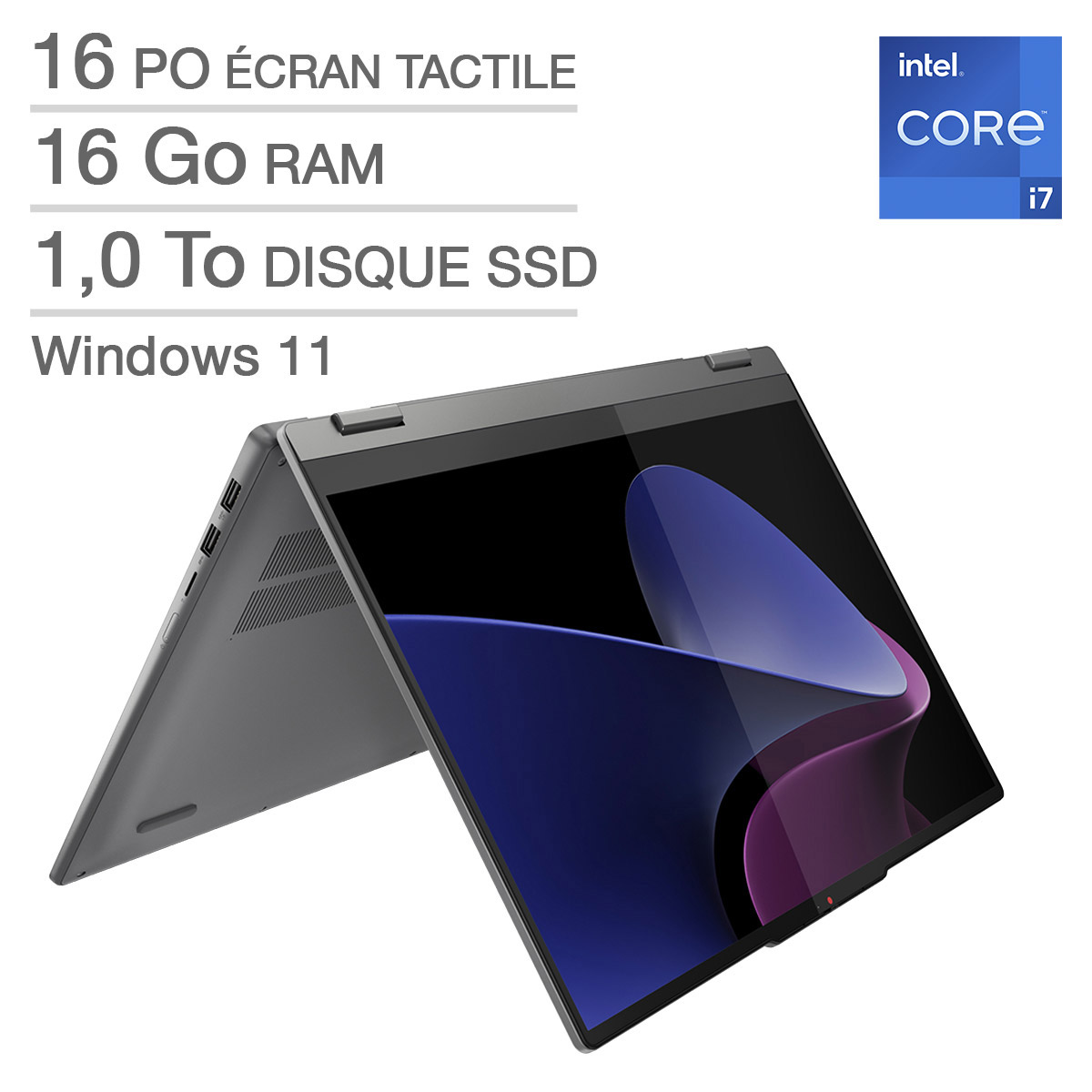Lenovo IdeaPad 5i 16-in. 2-in-1 Touchscreen Laptop, Intel Core 7