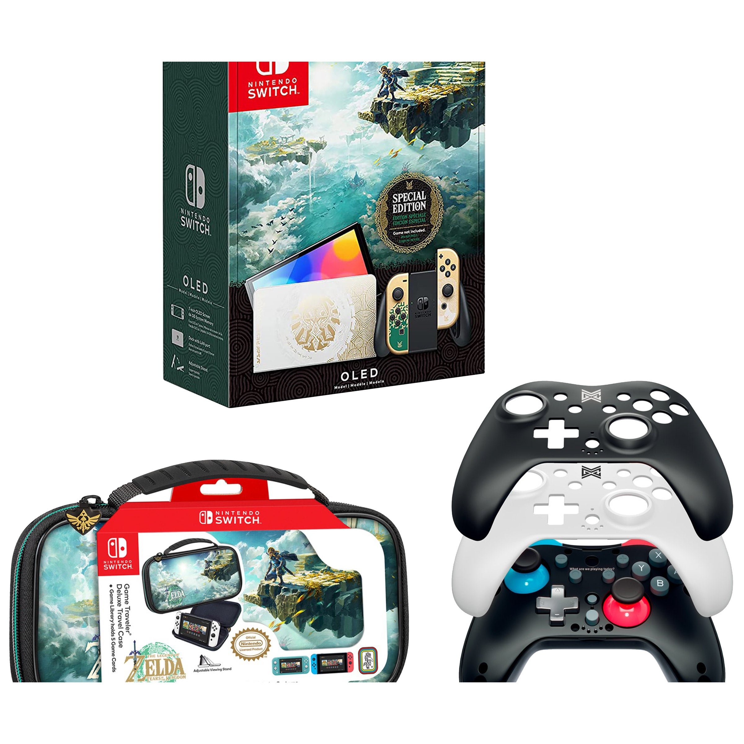 オ*】様 Switch 有機EL コントローラー セット Amazon.com: Nintendo Switch – OLED Model w/Neon Red & Neon Blue