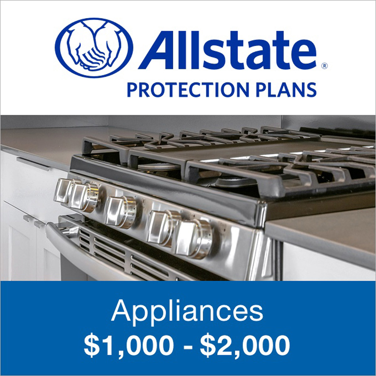 Allstate 3 Years (For Major Appliances $1000 to $2000)