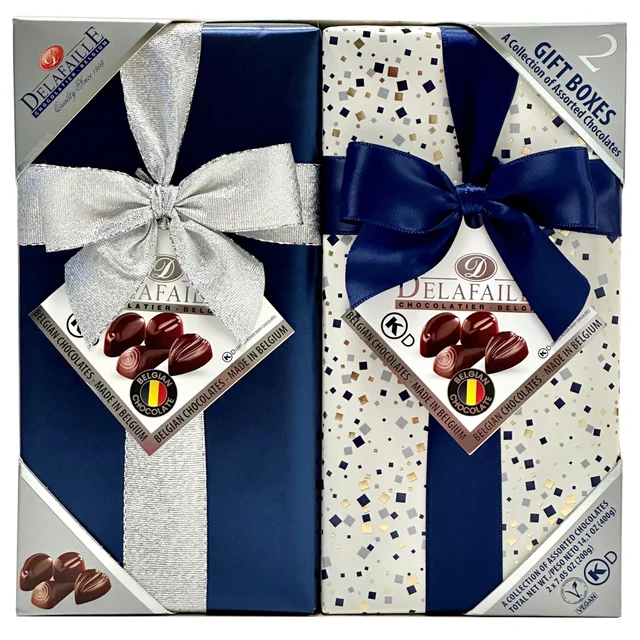 Delafaille Kosher Chocolates, 7.05 oz., 2-count