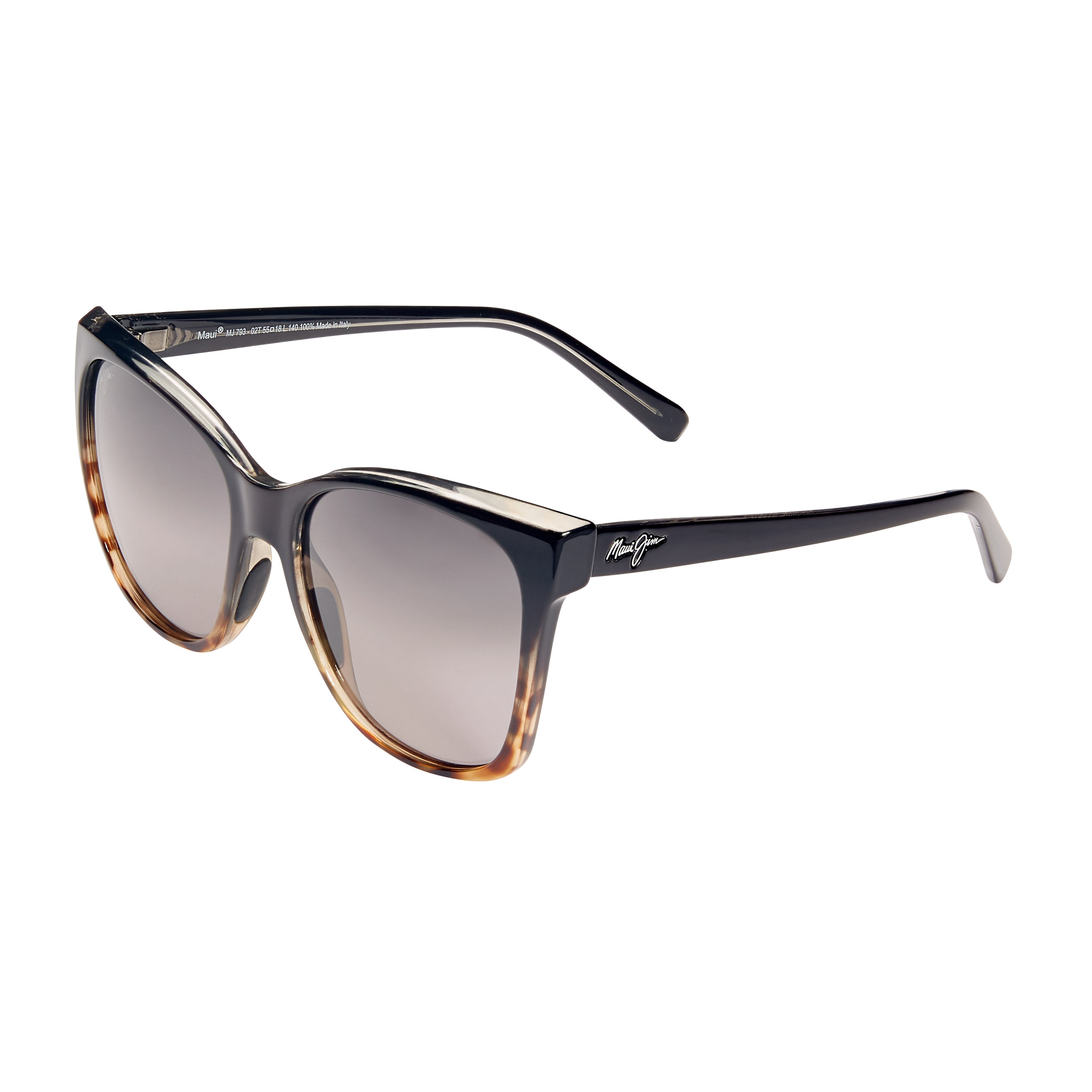 Maui Jim Alekona GS793-02T Black w/Tokyo Tortoise Polarized