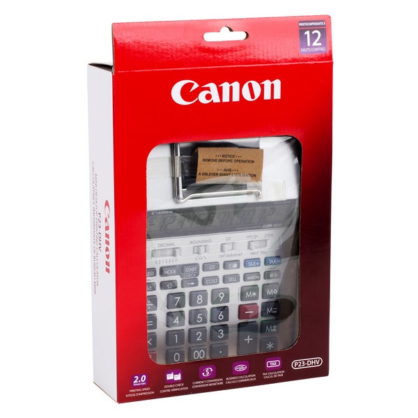 Canon Printing Calculator P23-DHV-3 | Costco Canon Printing Calculator P23-DHV-3 | Costco