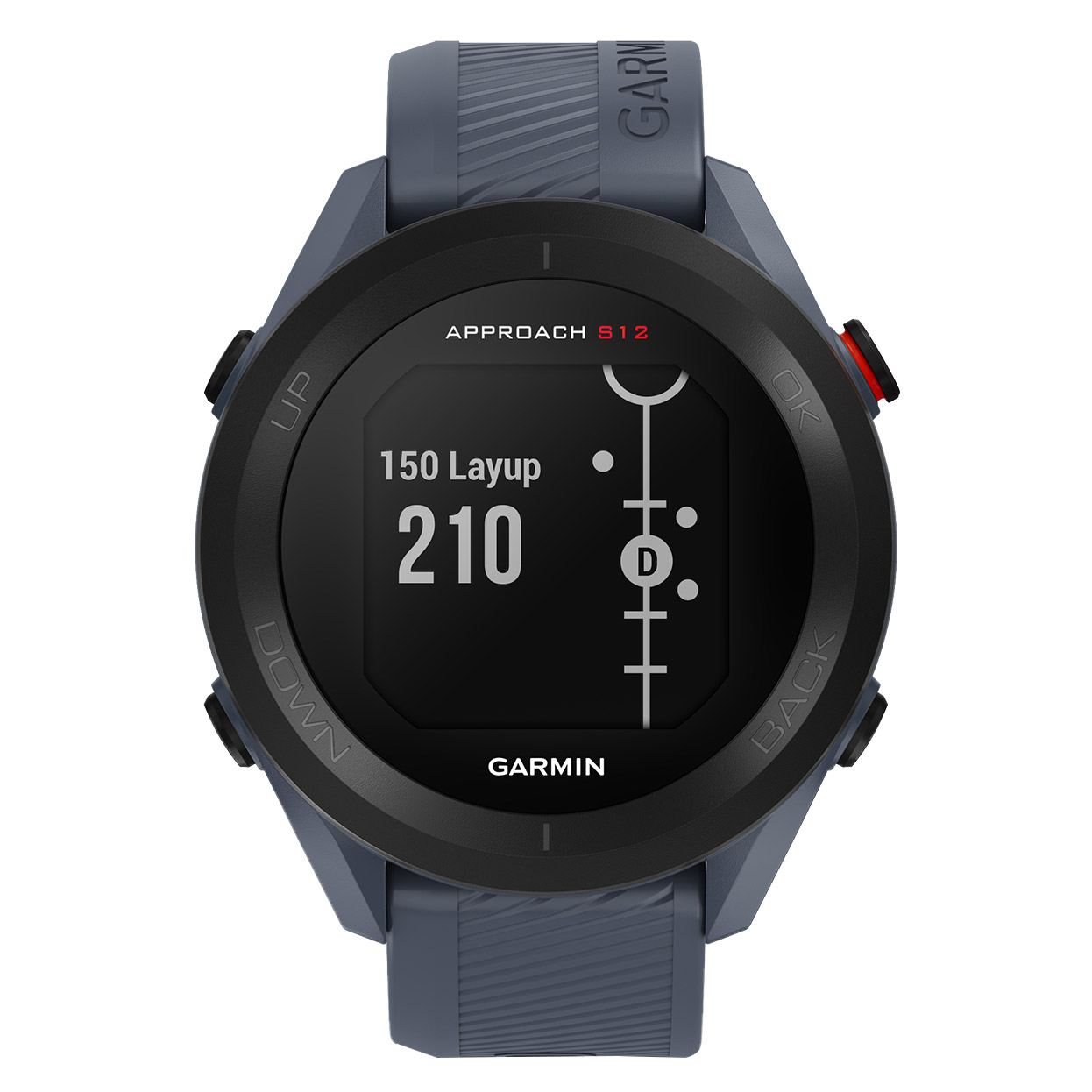 Garmin Approach S12 GPS Golf Watch, Includes USB-C and USB-A Charging Cables