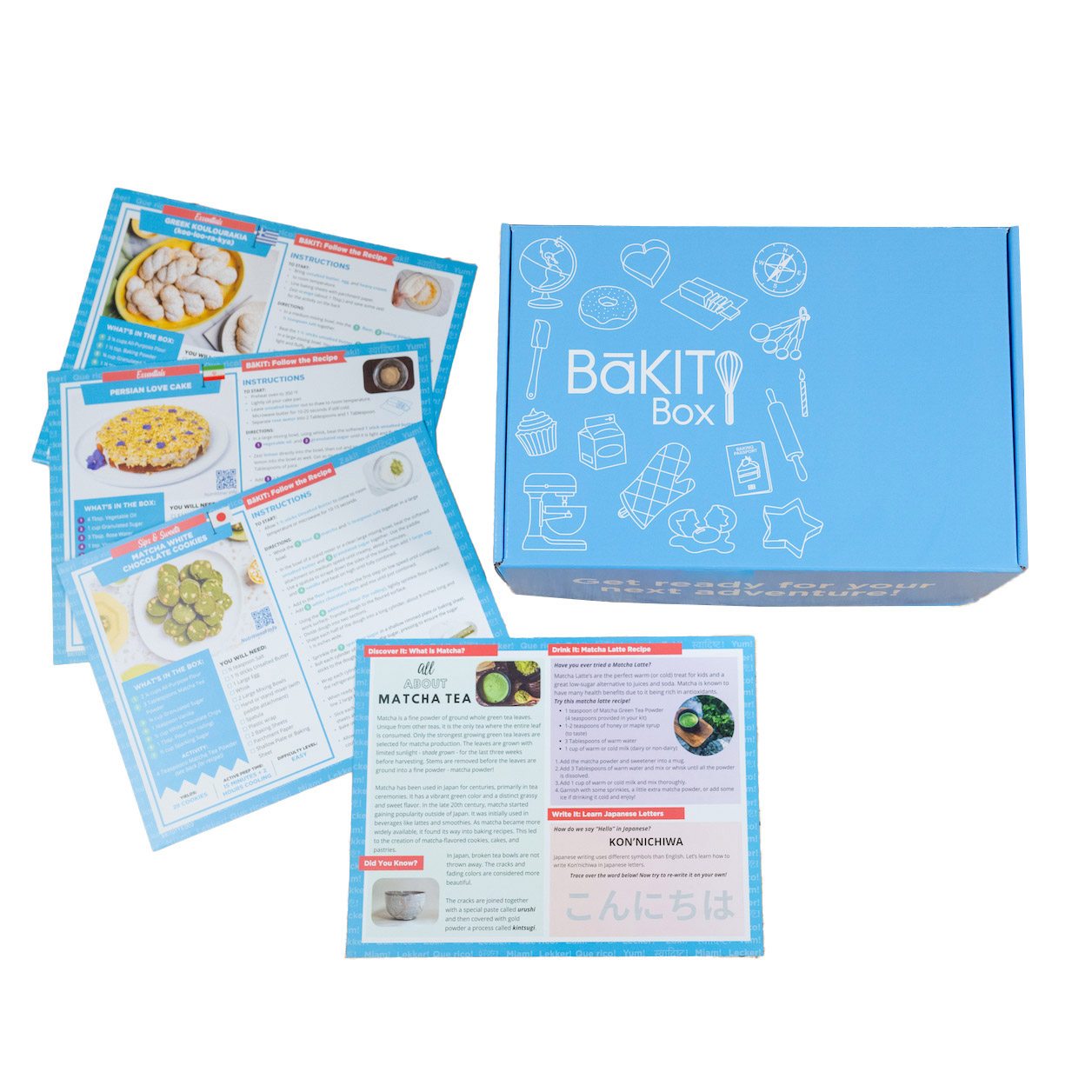 BāKIT Box Global Delights Baking Kit – 3 Recipe Bundle for Kids | Costco