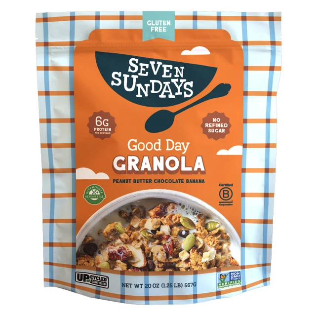 SEVEN SUNDAYS PB CHOC OAT PROTEIN GRANOLA 20 OZ