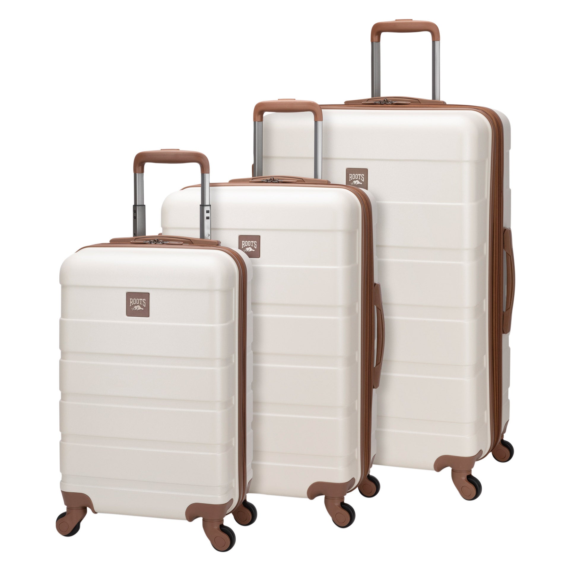 Roots Vintage 3-piece Hardside Luggage Set | Costco