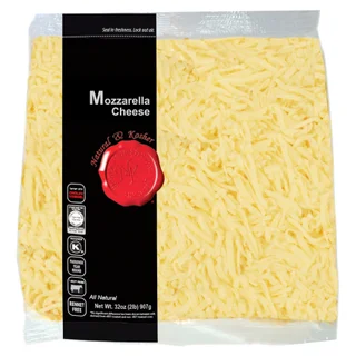Natural & Kosher Mozzarella Cheese, 32 oz