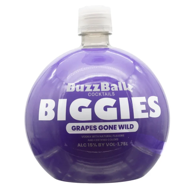 BUZZBALLZ GRAPES GONE WILD BIGGIES 1.75L