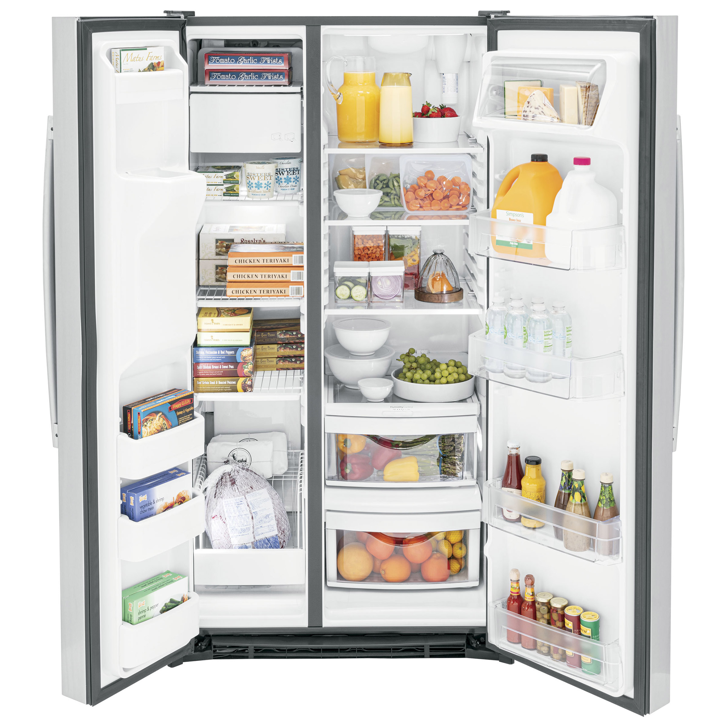 25.3 Cu. Ft. Side-By-Side Refrigerator