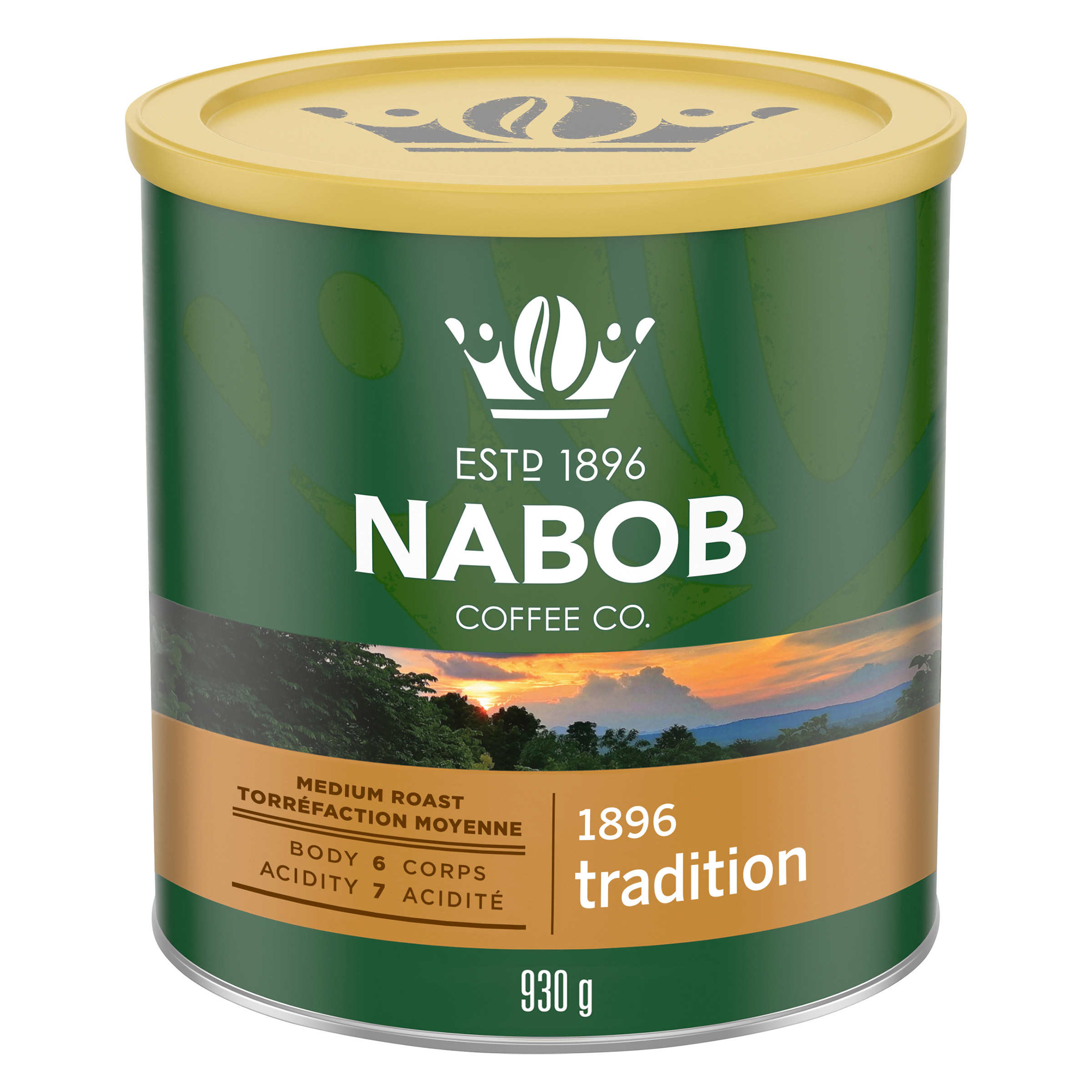 Nabob Medium Roast 1896 Traditional Ground Coffee, 930 g