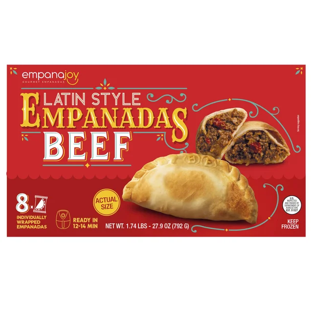 LATIN STYLE BEEF EMPANADA 1.74 LBS 27.9OZ