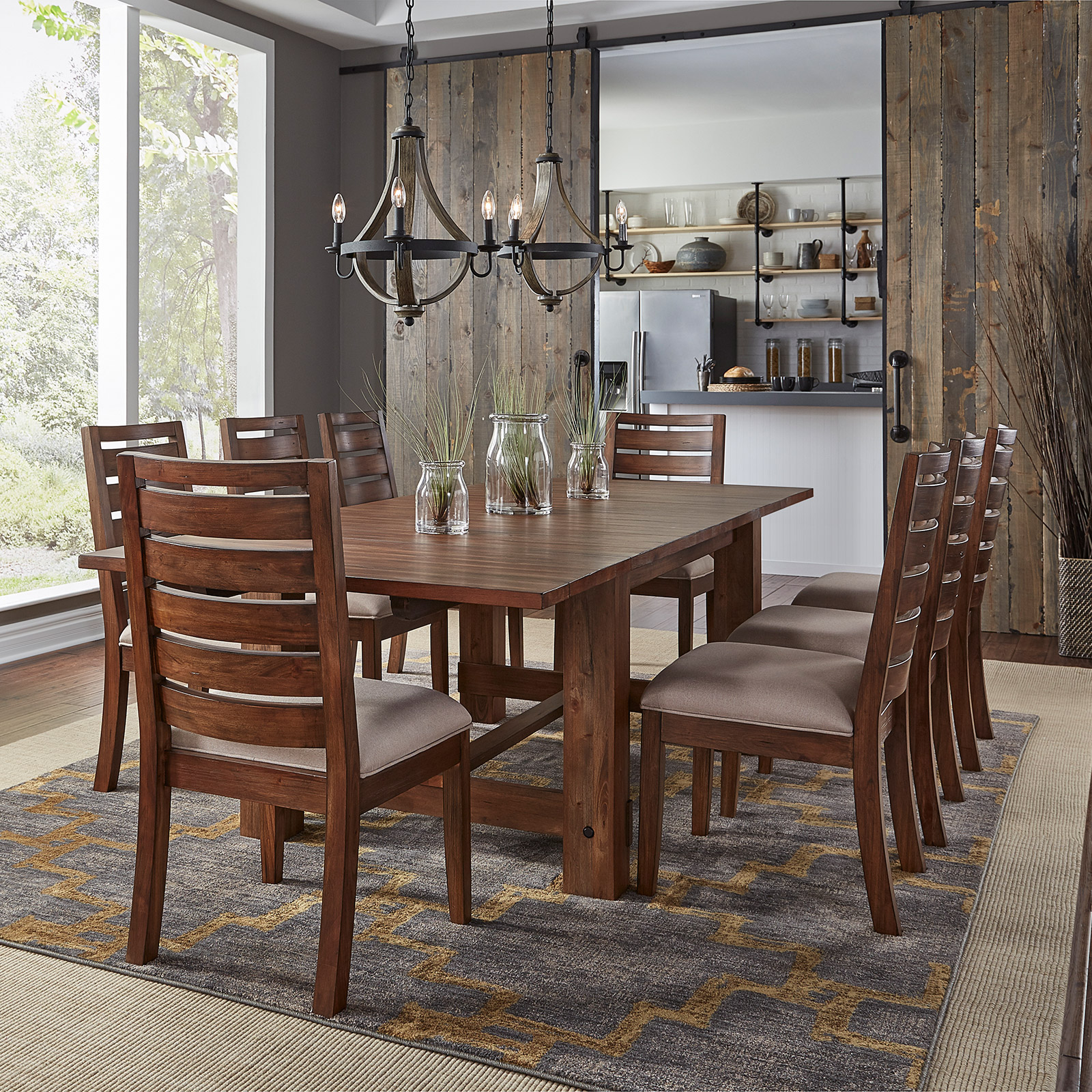 Corrine Dining Table Collection - Ash Blonde