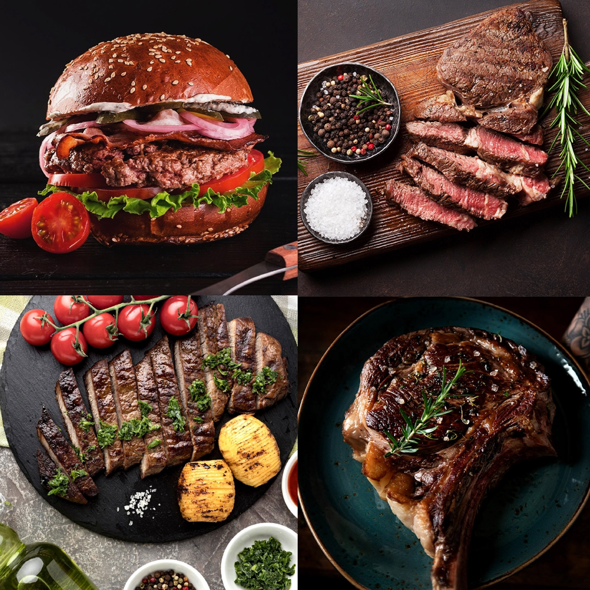 Near North Life Tomahawk Beef Grilling Bundle