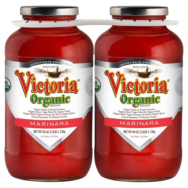 Victoria Organic Marinara Sauce 40 oz, 2-count