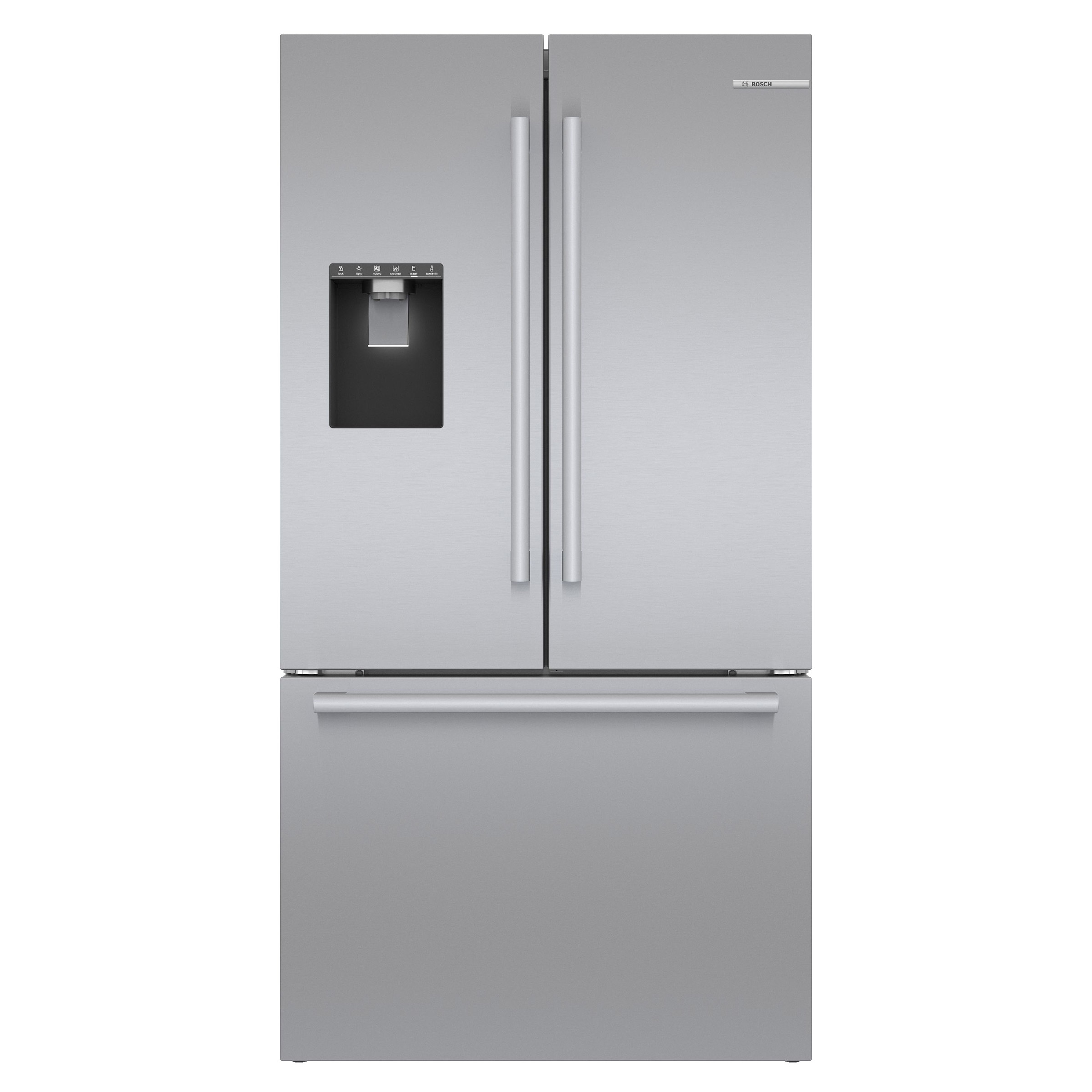 Bosch 500 Series 36 in 26.0 cu ft. French Door Refrigerator with Exterior Water Dispenser