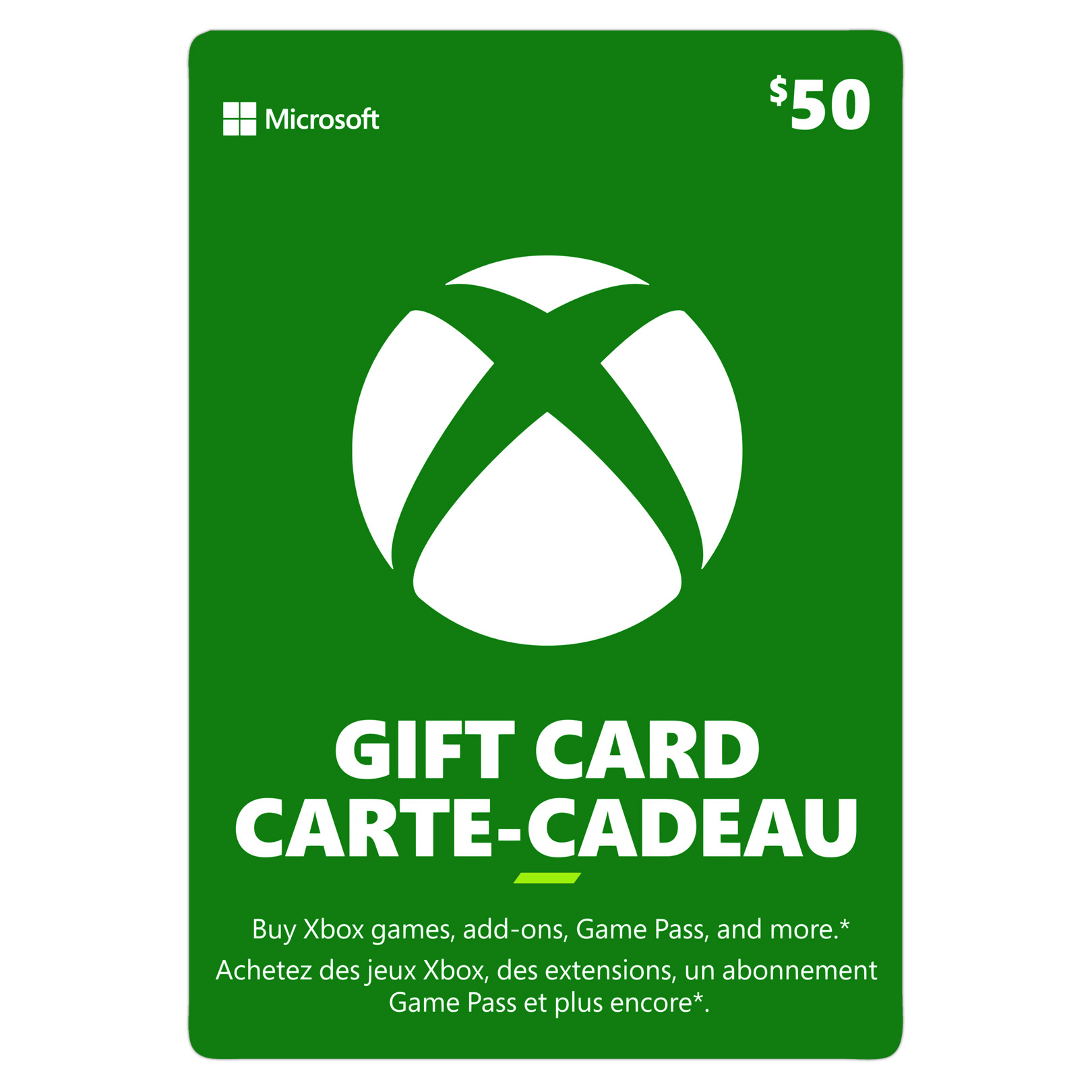 Xbox Digital Gift Card