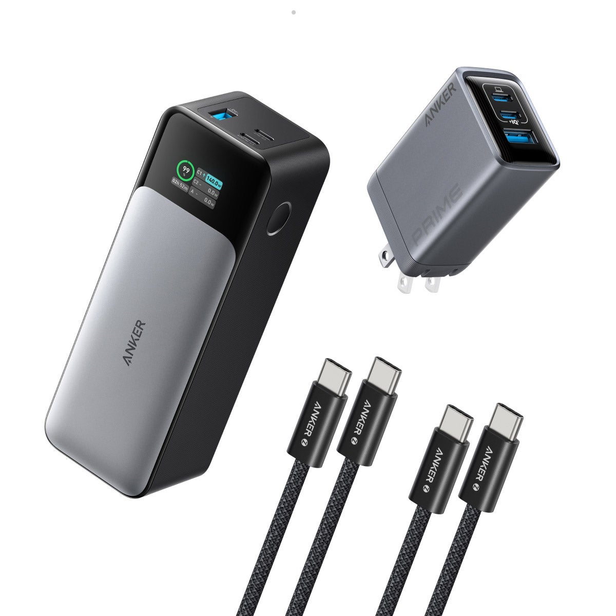 Anker 140W 24,000mAh Power Bank with 100W Charger Bundle | Costco