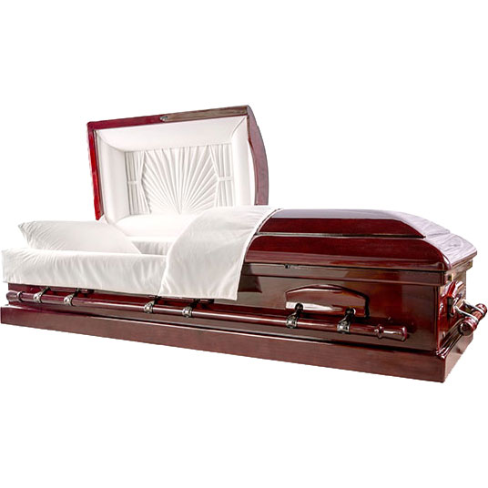 Walker Casket - Elegance Cherry - Expedited Shipping