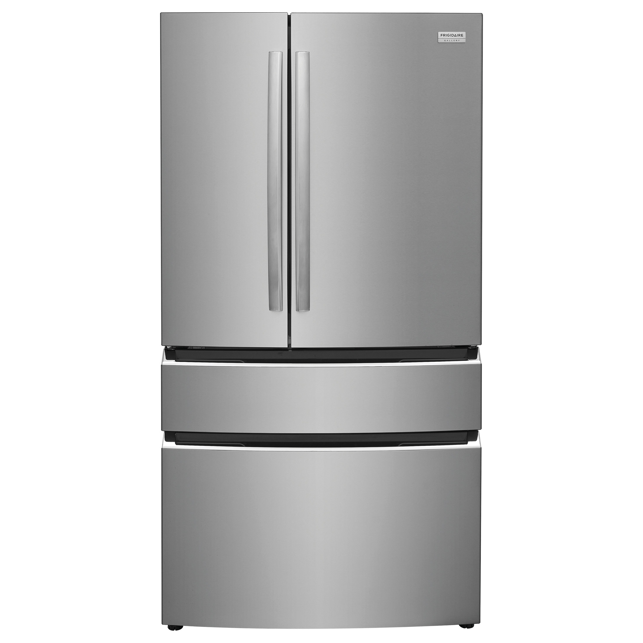 Frigidaire Gallery 36 in. 27.2 cu. ft. Stainless Steel 4-Door French Door Refrigerator with Water Dispenser