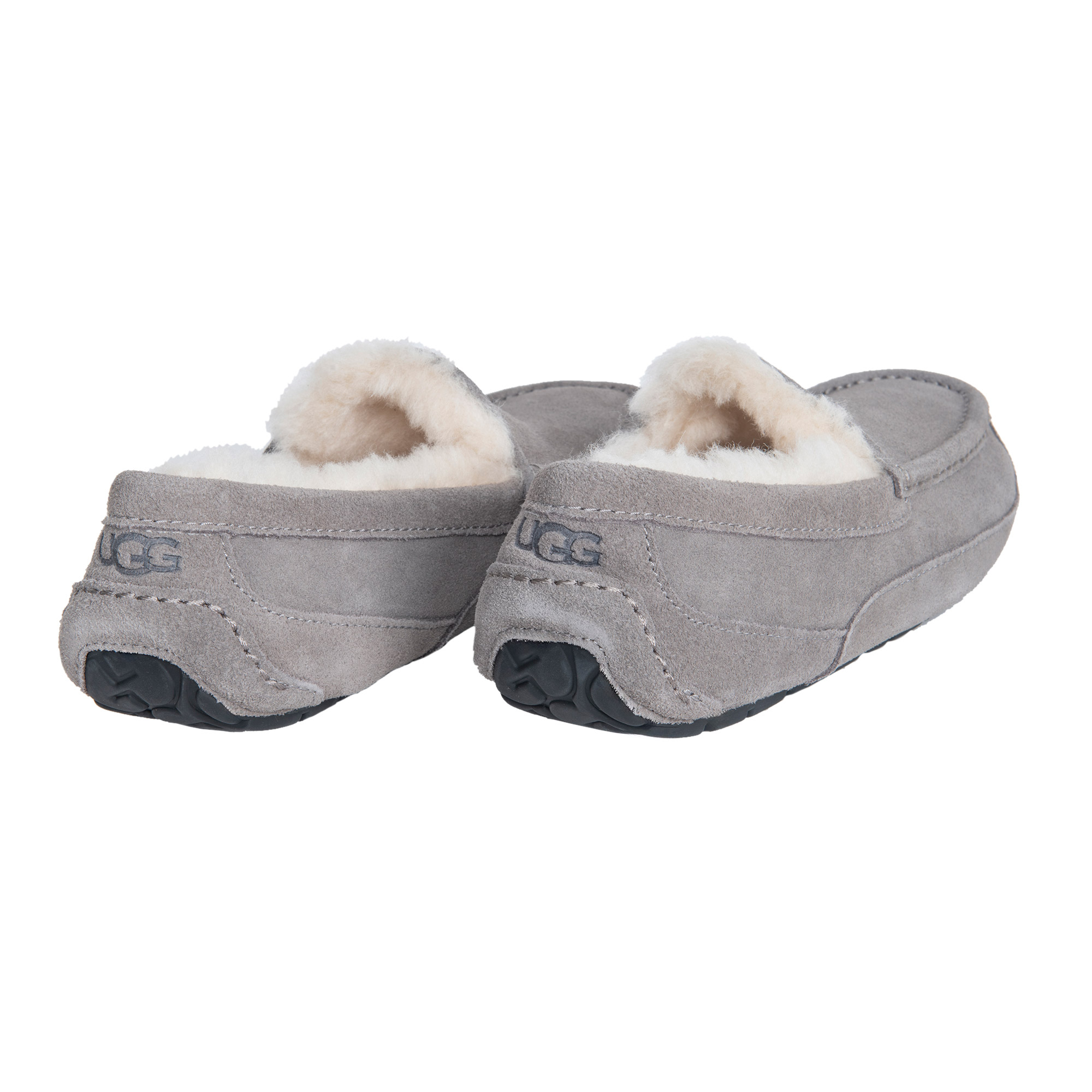 UGG グレー スエード ASCOT新品26cm外箱あり UGG グレー スエード ASCOT新品26cm外箱あり