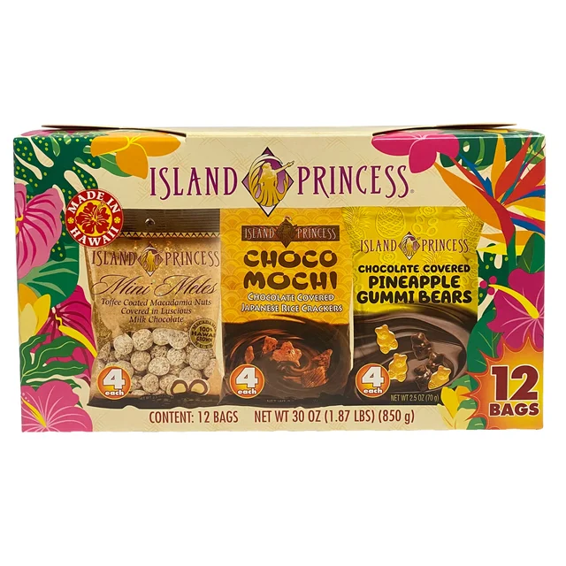 ISLAND PRINCESS GIFTSET CARRYPACK 12 / 2.5 OZ
