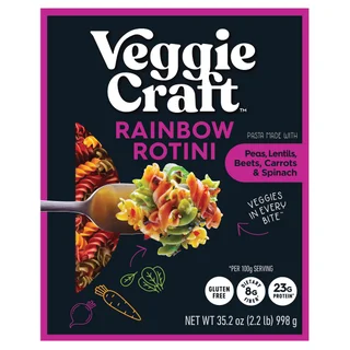 VEGGIECRAFT RAINBOW ROTINI PASTA 35.2 OZ