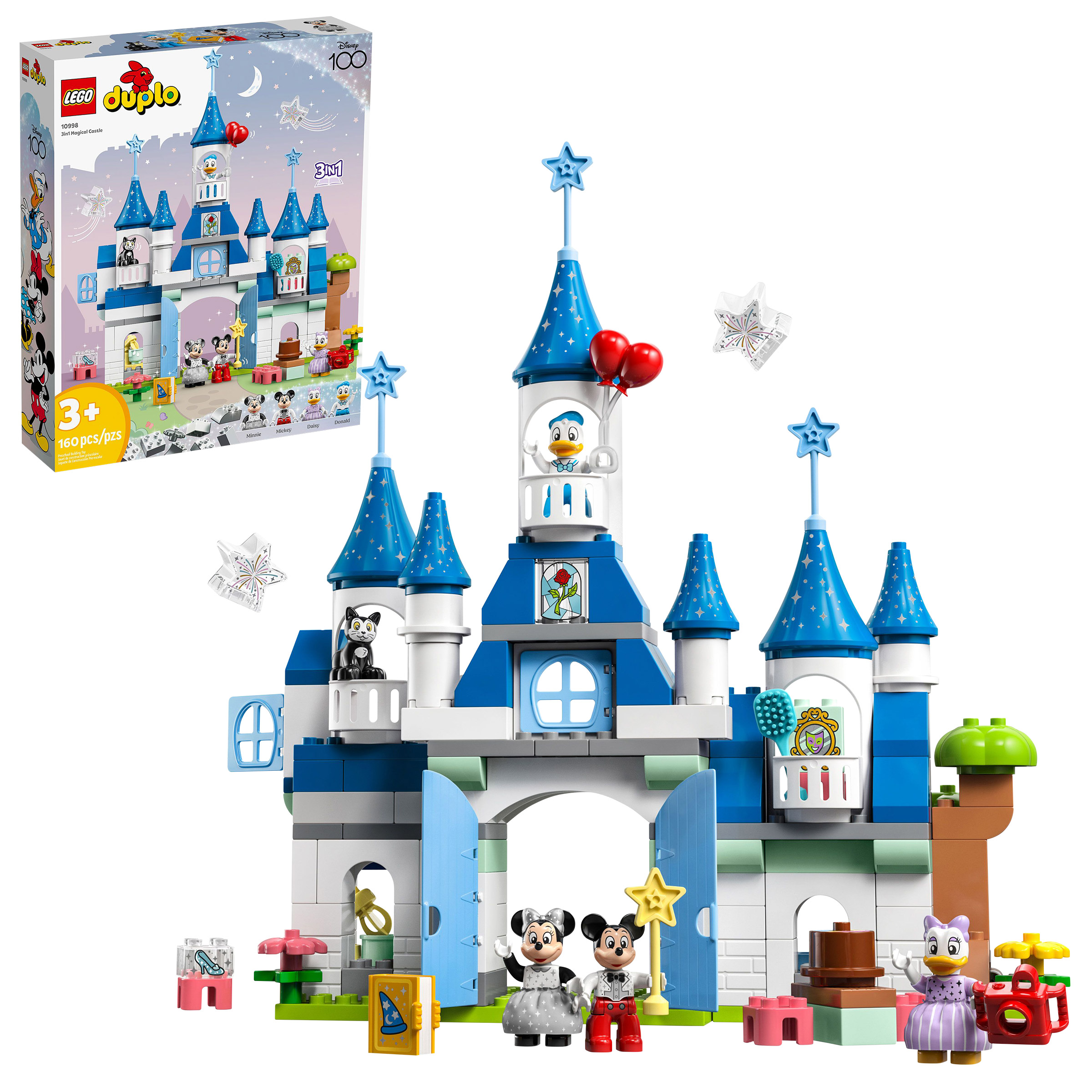 LEGO DUPLO Disney 3-in-1 Magic Castle 10998