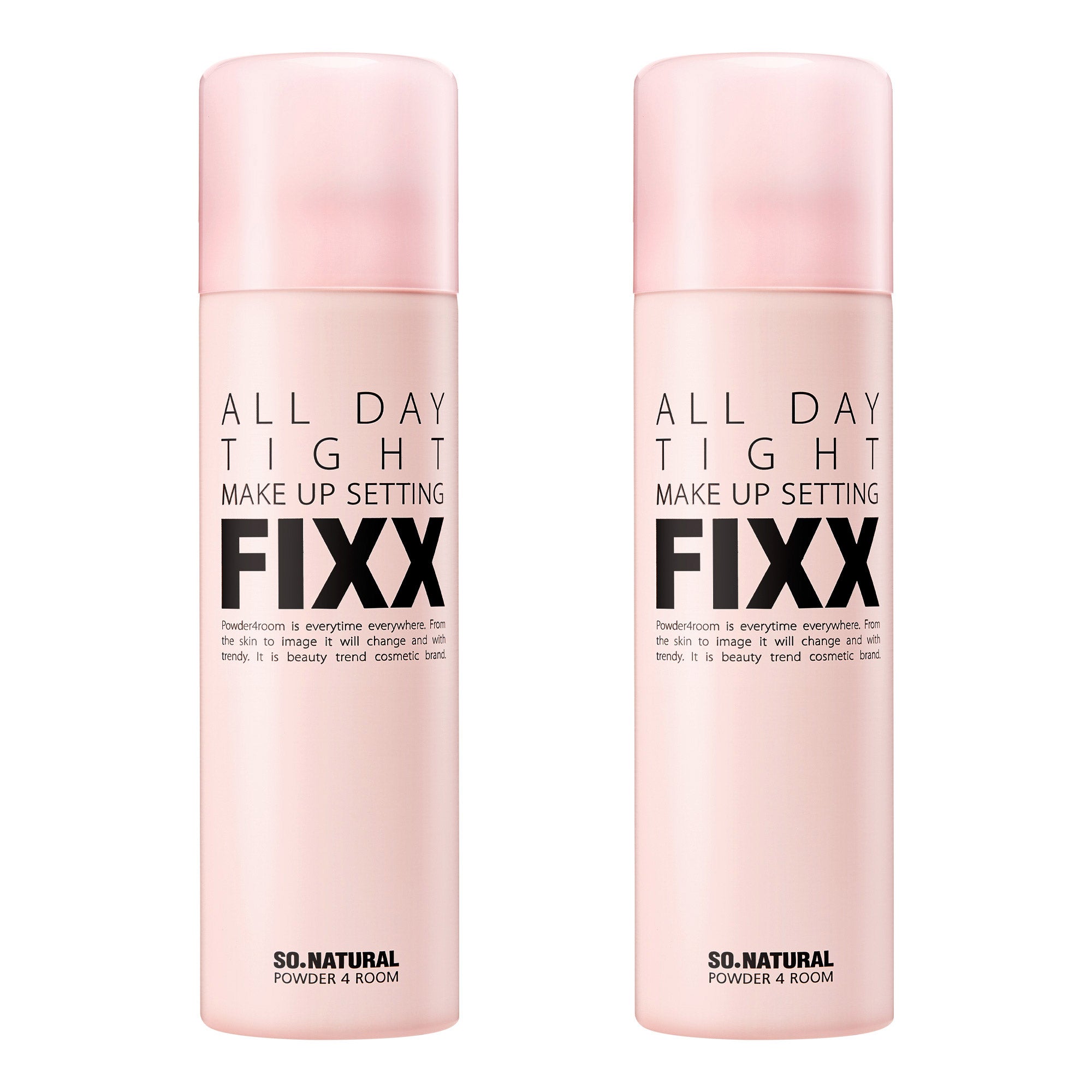 SONATURAL All Day Tight Make-Up Setting Fixx, 2.53 fl oz, 2-pack