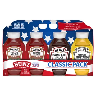 Heinz Classic Variety Pack, 124.2 oz