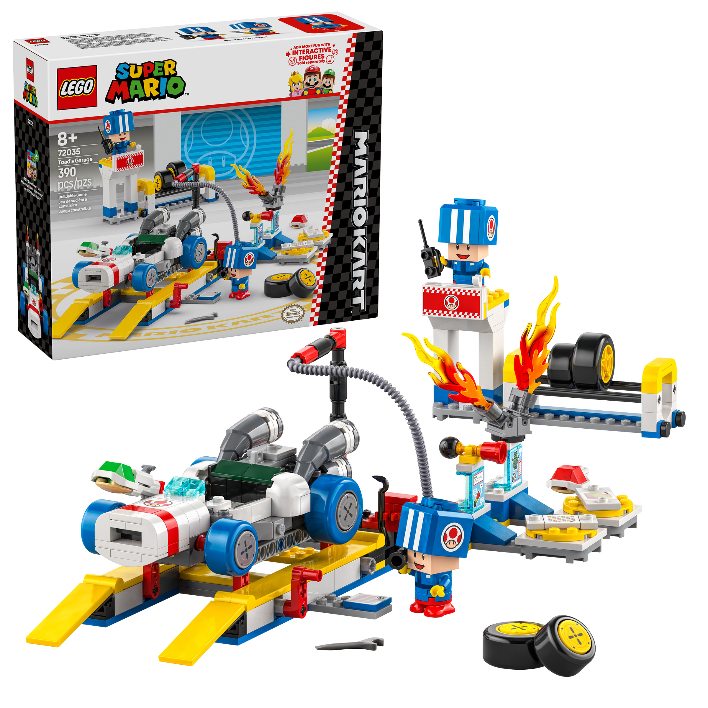 LEGO Super Mario: Mario Kart Toad's Garage 72035