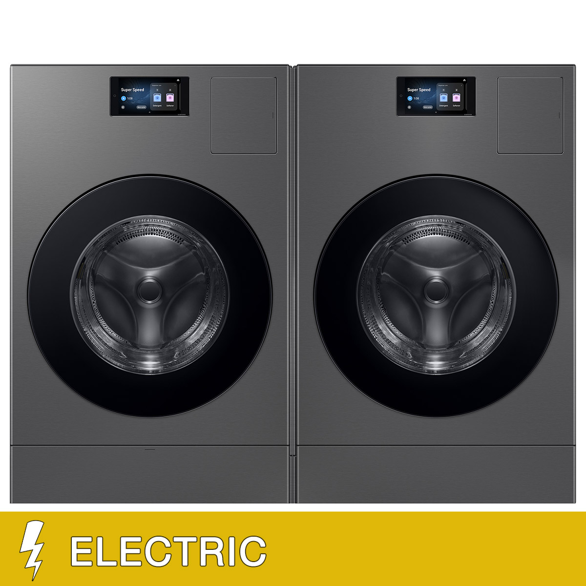 Samsung 5.3 cu. ft. Bespoke AI Laundry Ventless and Vented Combo All-in-One Pair