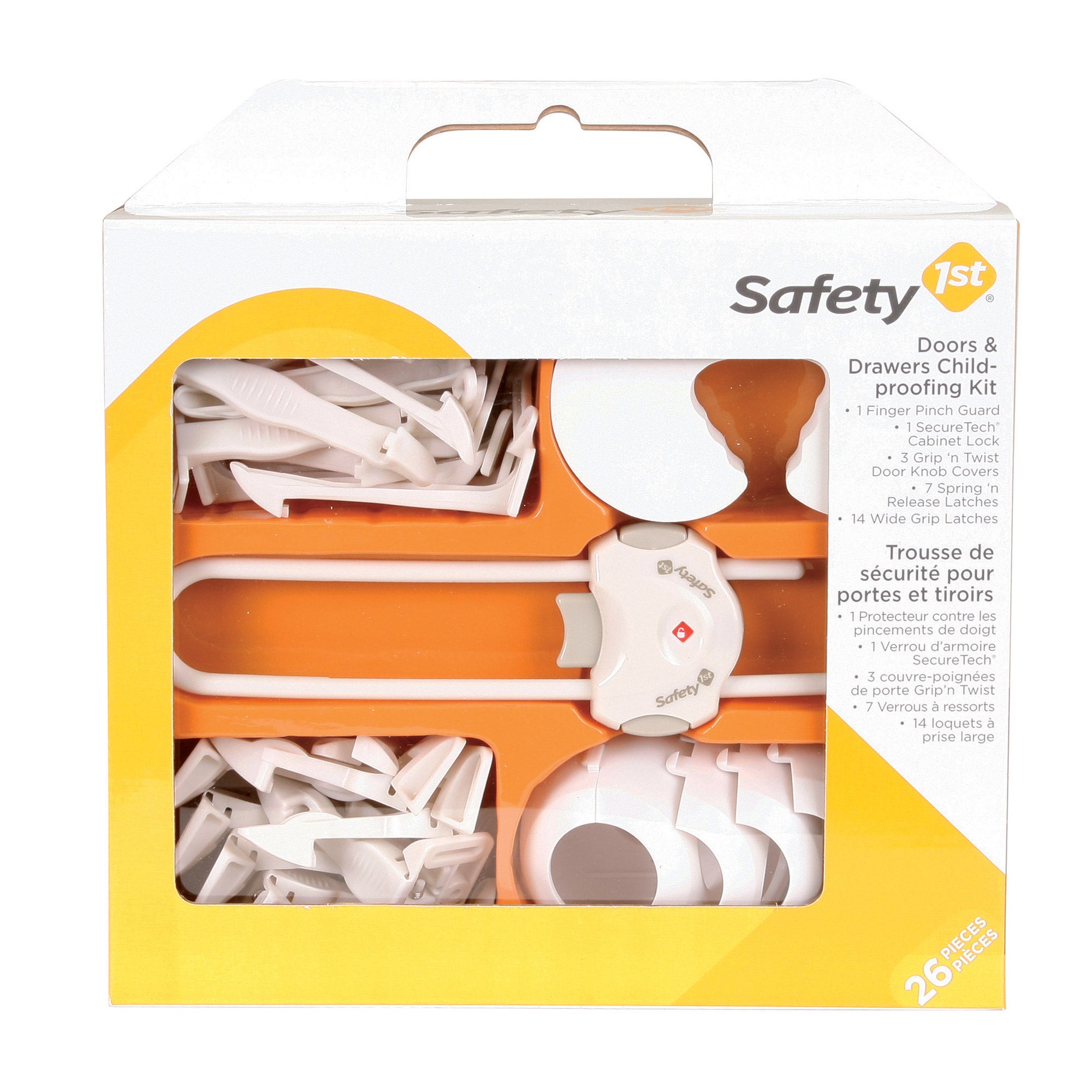 Safety 1st Drawers and Doors Child Proofing Kit, 26-piece | Costco