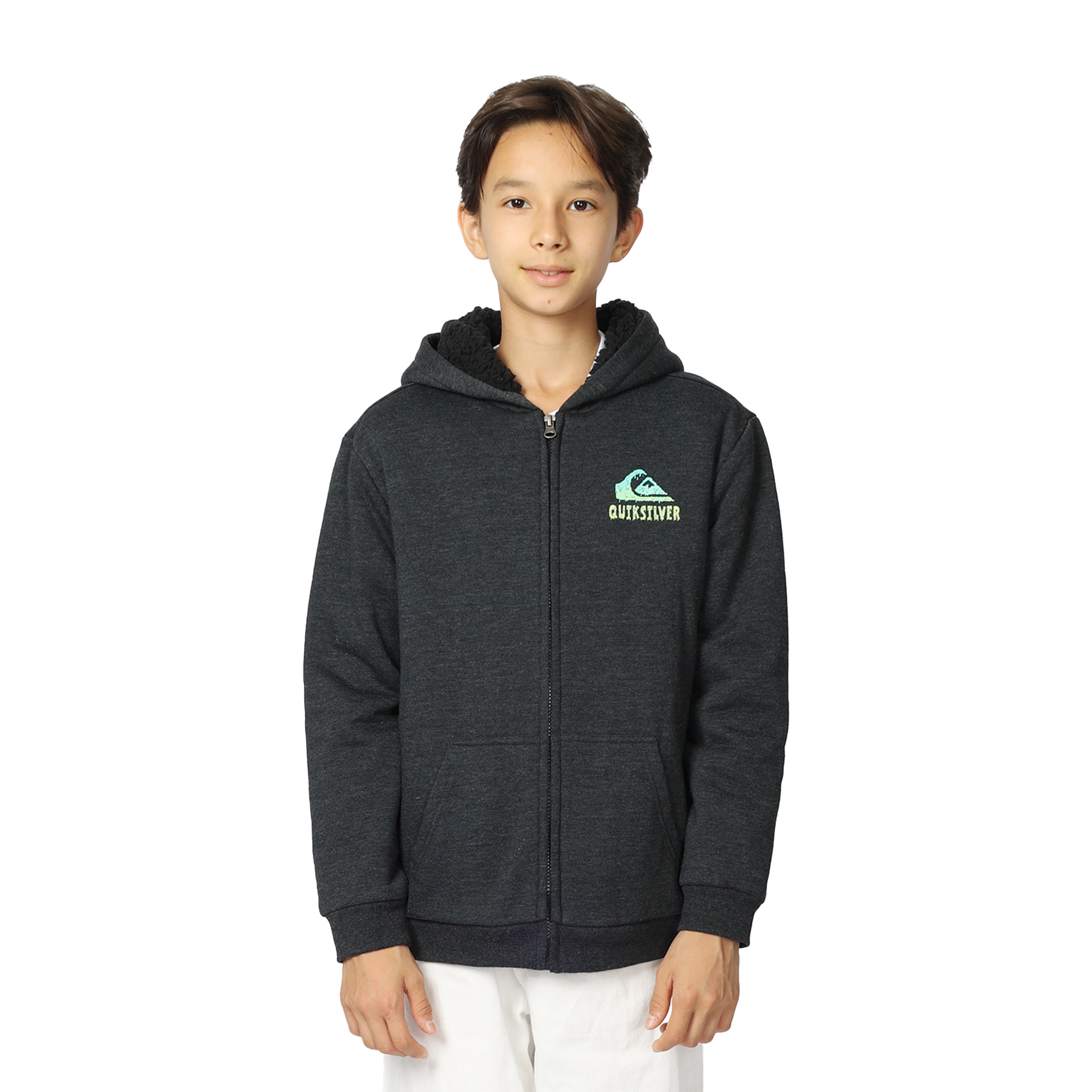 Quiksilver Boys and Roxy Girls Sherpa Lined Hoodie