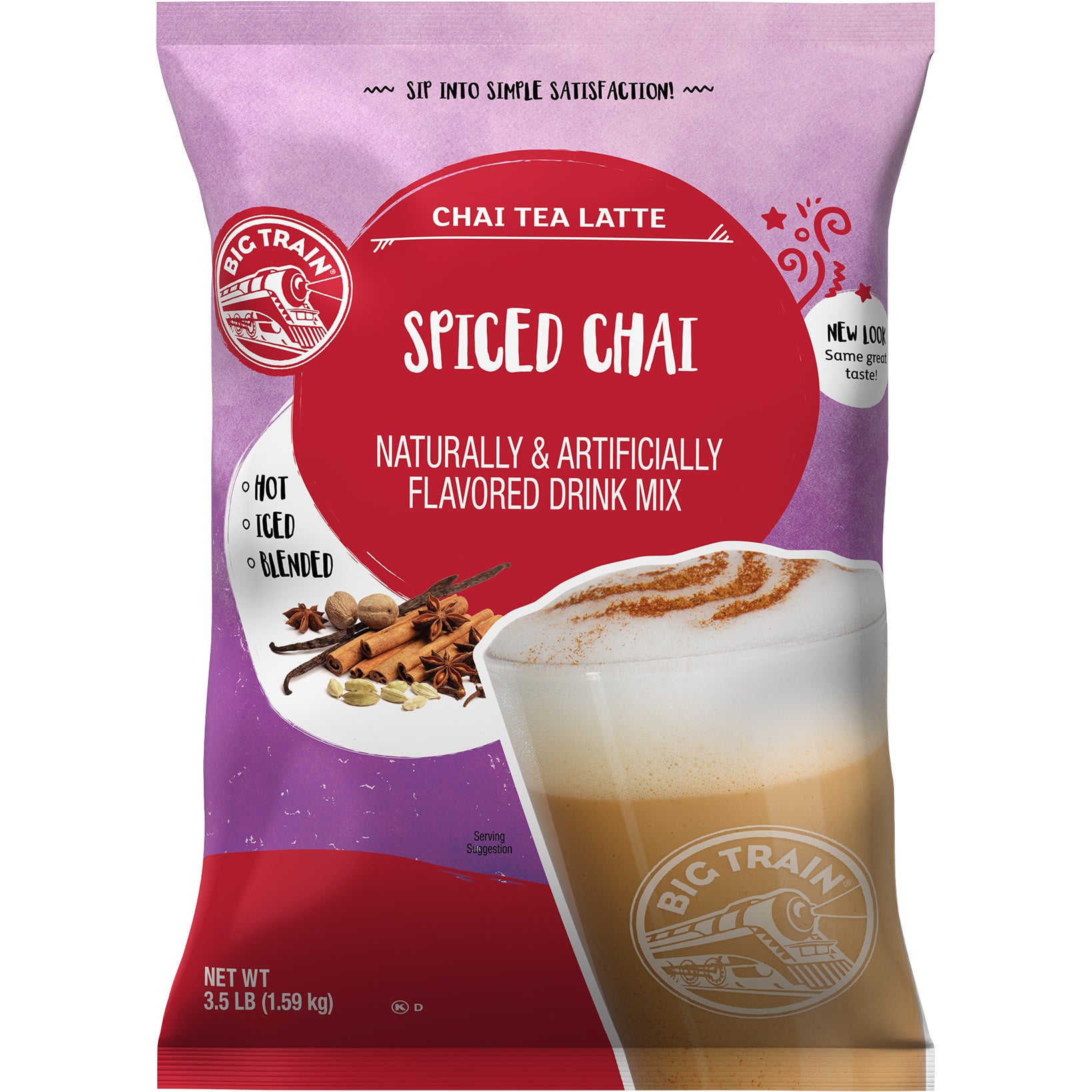 Big Train Chai Tea Latte Drink Mix, Spiced Chai, 3.5 lbs | Costco