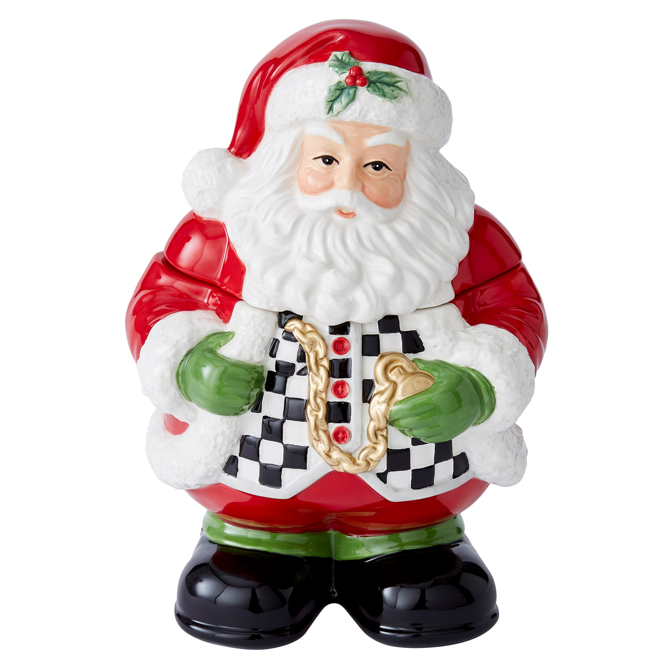 Spode Christmas Tree Collection - Santa Candy Jar, 20.3 cm (8 in.)