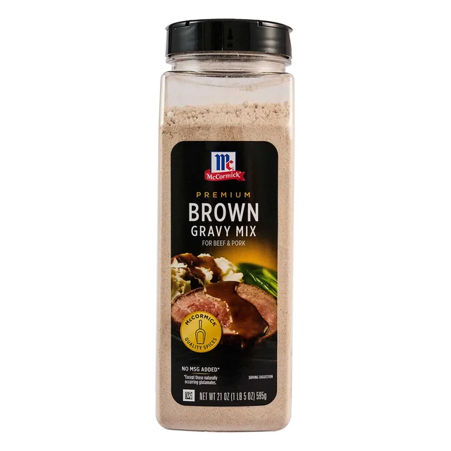 McCormick Premium Brown Gravy Mix, 21 oz