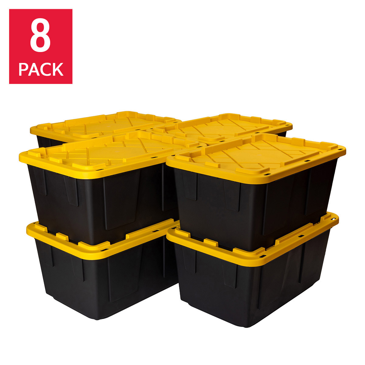 ピコトランシ—バ—MX—7S＋PL—7S Greenmade 27 Gallon Storage Bin, 8-pack | Costco