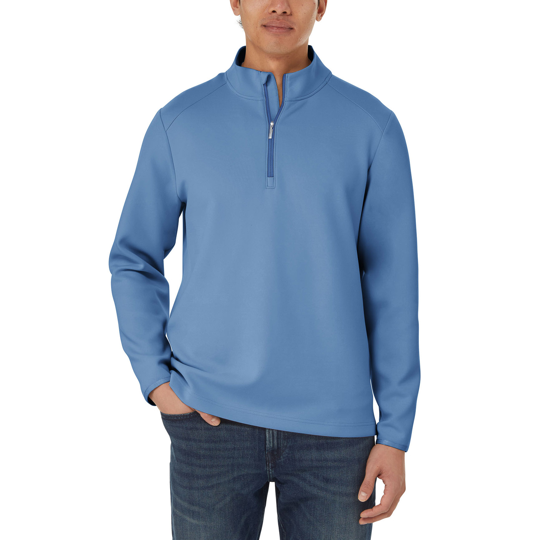 Kirkland Signature Men's 1/2 Zip Sweater