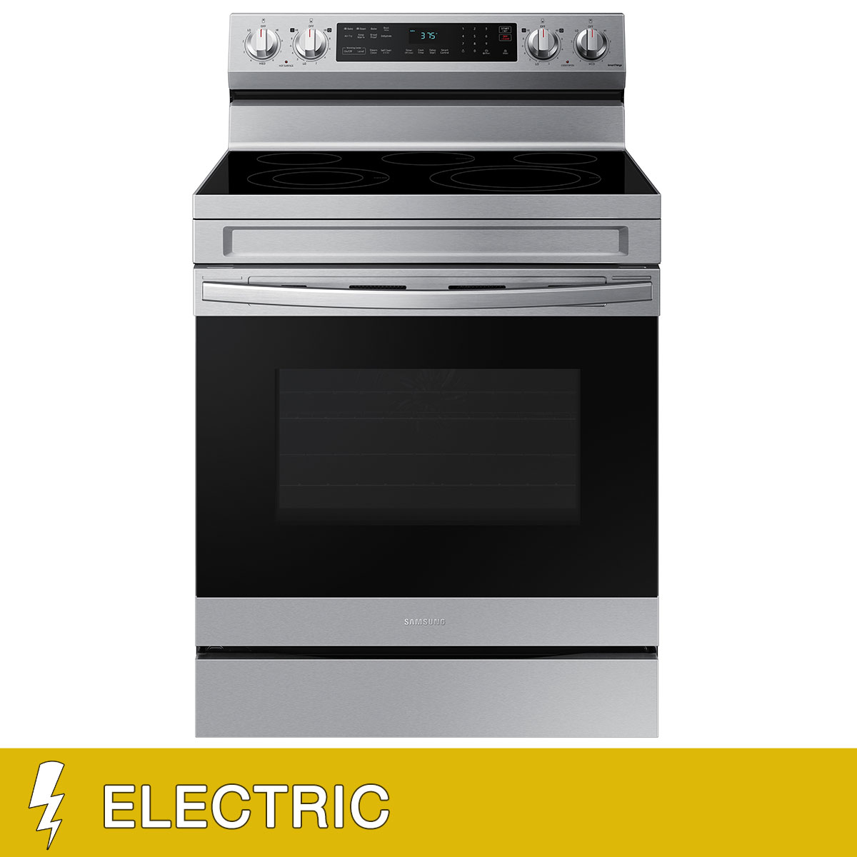Samsung 6.3 cu. ft. Smart Freestanding ELECTRIC Range with No