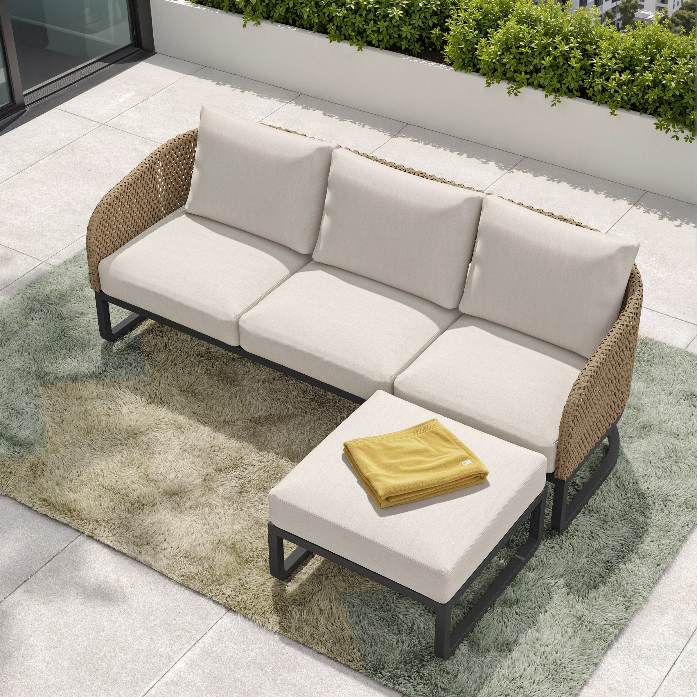 Florina 2-piece Patio Conversation Set | Costco