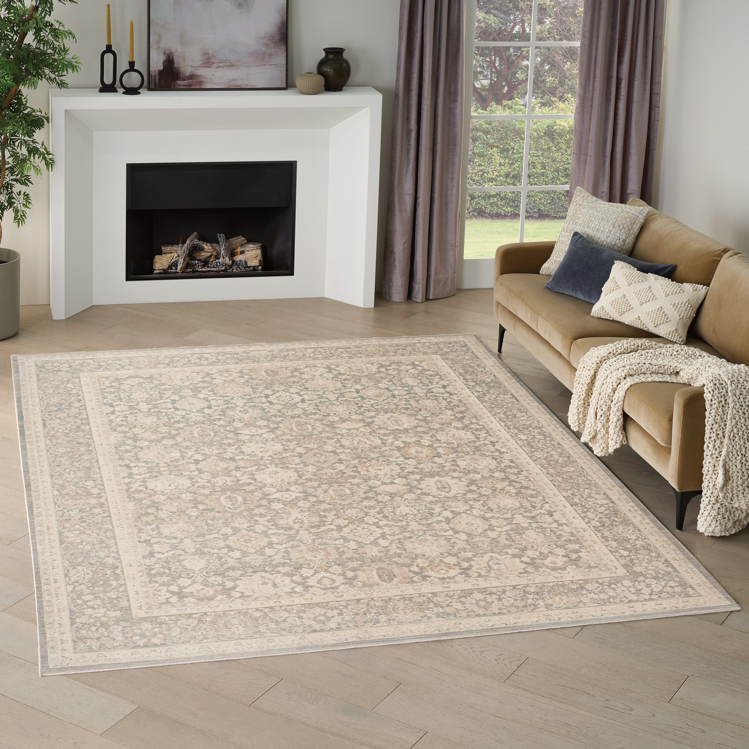 Nourison Seraphine Area Rug  Marseille  7'10" x 9'10"