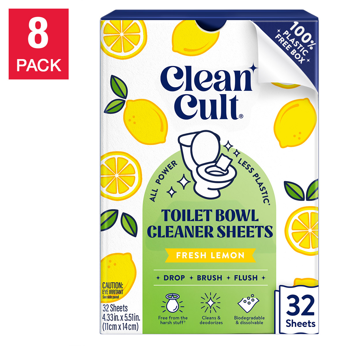 Cleancult Toilet Bowl Cleaner Sheets - Thumbnail 5