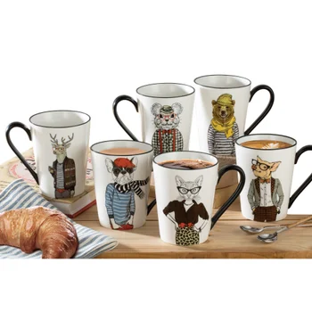 Signature Animal Mug set, 6-piece | Costco Signature Animal Mug set, 6-piece | Costco