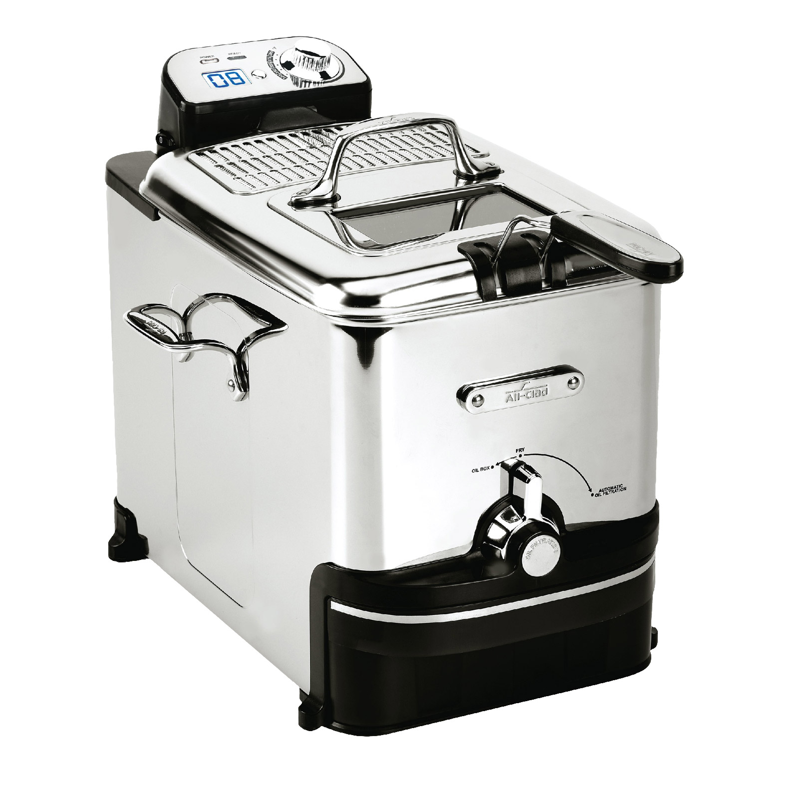 All Clad EZ Clean 3.5 L (3.7 qt.) Pro Deep Fryer