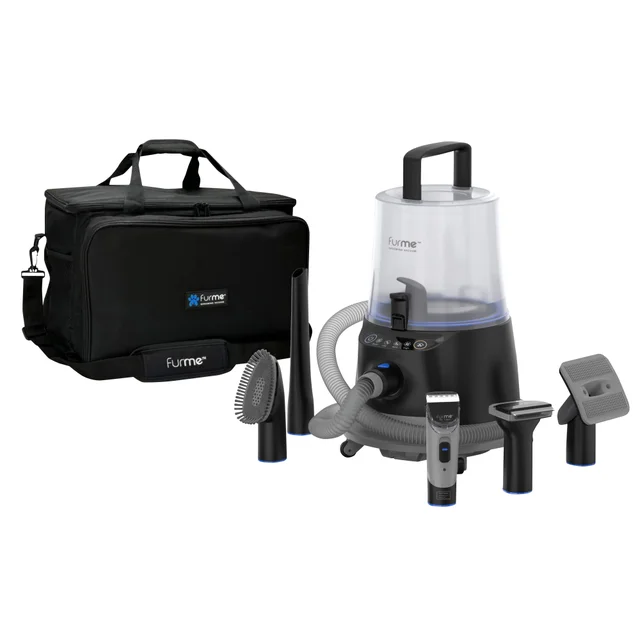 FurMe Ultra Pet Grooming Vacuum Kit with Carrying Case